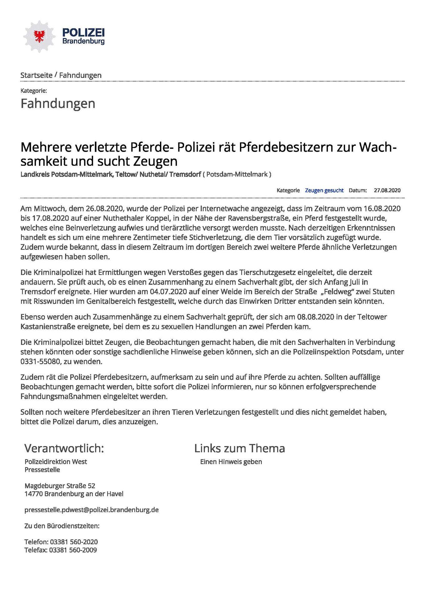 2020_08_27 Fahndung Pferde verletzt_Seite_1